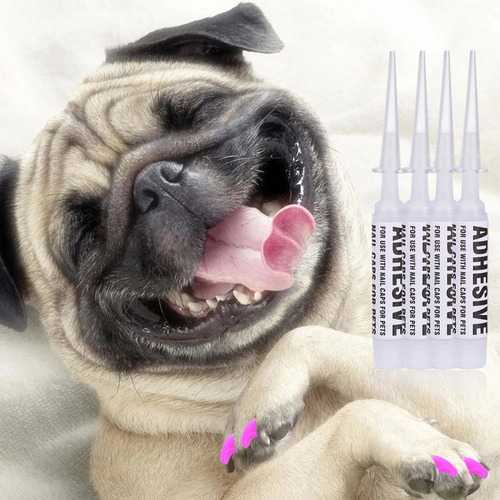 80pcs Cat Colorful Pet Claw Covers 4 Adhesive Glues Silicone Kitten Nail Protectors Scratch Proof For Indoor Cats Pet
80pcs Cat Colorful Pet Claw Covers 4 Adhesive Glues Silicone Kitten Nail Protectors Scratch Proof For Indoor Cats Pet