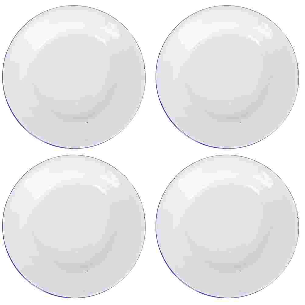 4 Pcs Enamel Pie Dish Plate Ramen Bowl Afternoon Tea Plates White Serving Platters
4 Pcs Enamel Pie Dish Plate Ramen Bowl Afternoon Tea Plates White Serving Platters