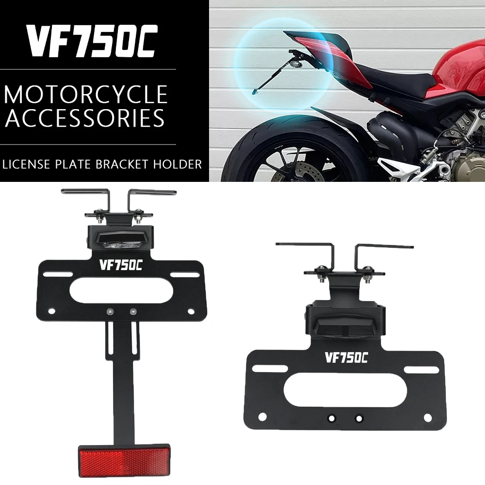 For honda VF1000 VF750C VF400 VF750S SABRE VF750 C/CD/CD2 Motorcycle License Plate Holder Fender Eliminator Registration Bracket
For honda VF1000 VF750C VF400 VF750S SABRE VF750 C/CD/CD2 Motorcycle License Plate Holder Fender Eliminator Registration Bracket