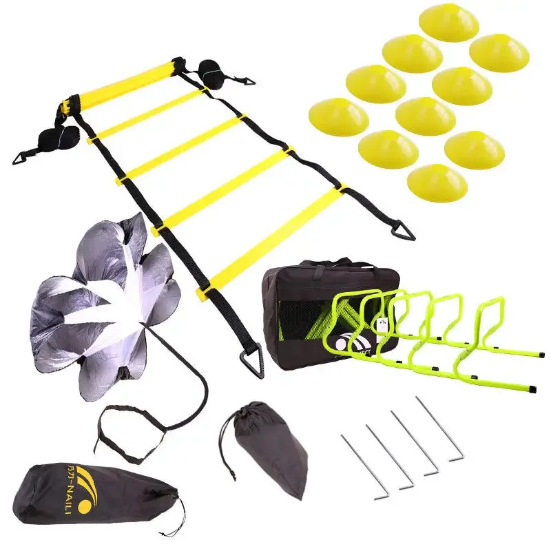 Freely Adjustable Agility Ladder Hurdle Set Football Speed Training Kit
Freely Adjustable Agility Ladder Hurdle Set Football Speed Training Kit
