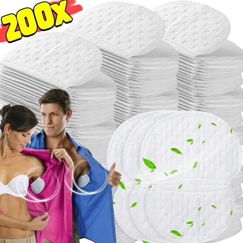10/200pcs Unisex Summer Sweat Pads Deodorants Underarm Anti Perspiration Sweat Pads Disposable Armpit Absorb Useful Shield Pads
10/200pcs Unisex Summer Sweat Pads Deodorants Underarm Anti Perspiration Sweat Pads Disposable Armpit Absorb Useful Shield Pads