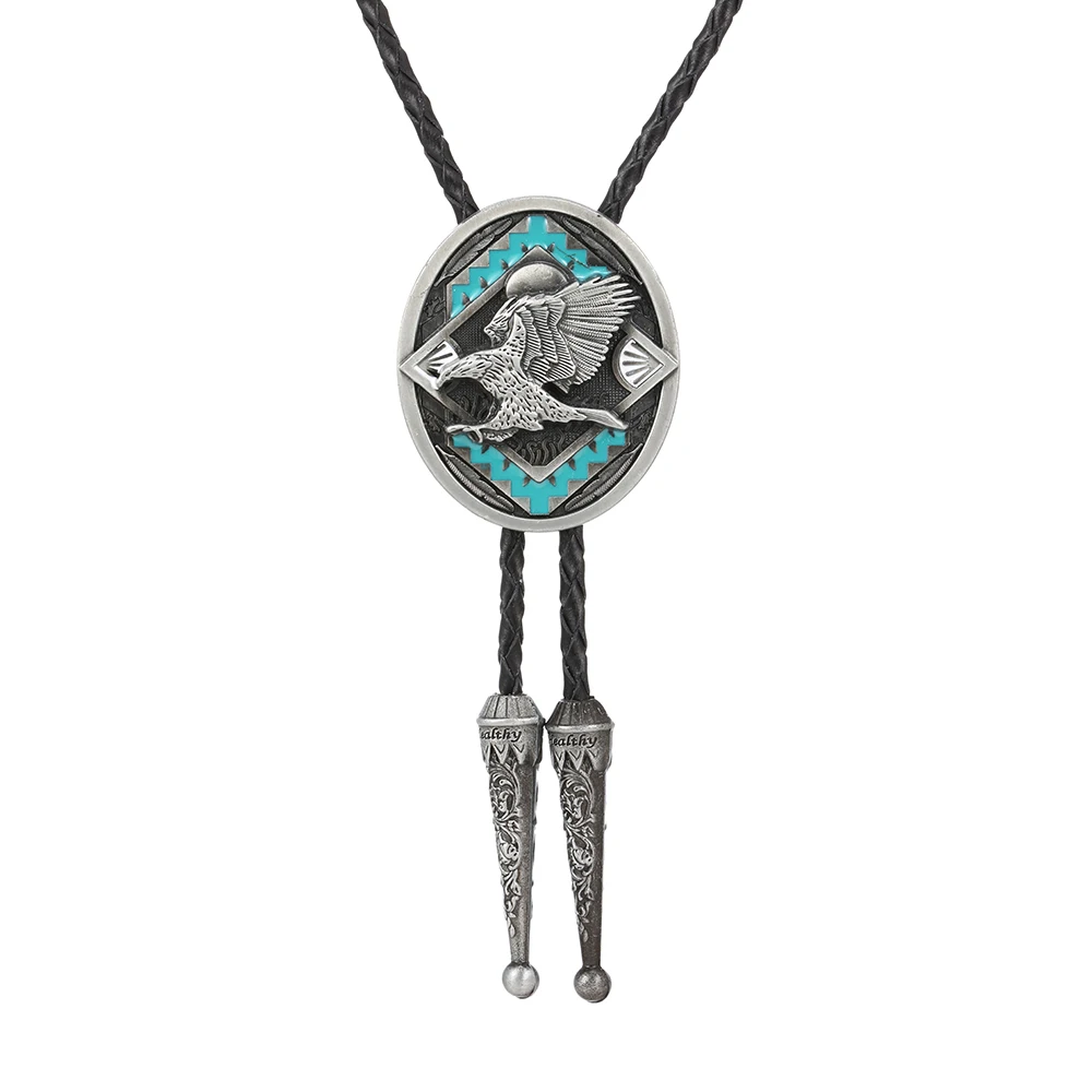 Western Cowboy Flying Eagle Bolo Pendant Necklace Competitive Shirt Accessories Tie
Western Cowboy Flying Eagle Bolo Pendant Necklace Competitive Shirt Accessories Tie