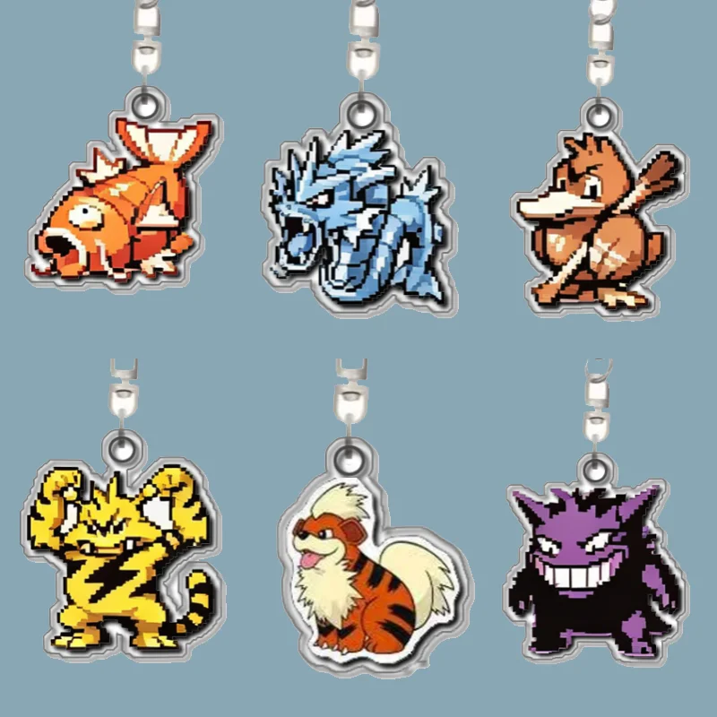 Gengar Electabuzz Gyarados Growlithe Dragonite Aggronp Original Acrylic Handmade Cute Cartoon Anime Keychain Pendant Toy Gift
Gengar Electabuzz Gyarados Growlithe Dragonite Aggronp Original Acrylic Handmade Cute Cartoon Anime Keychain Pendant Toy Gift