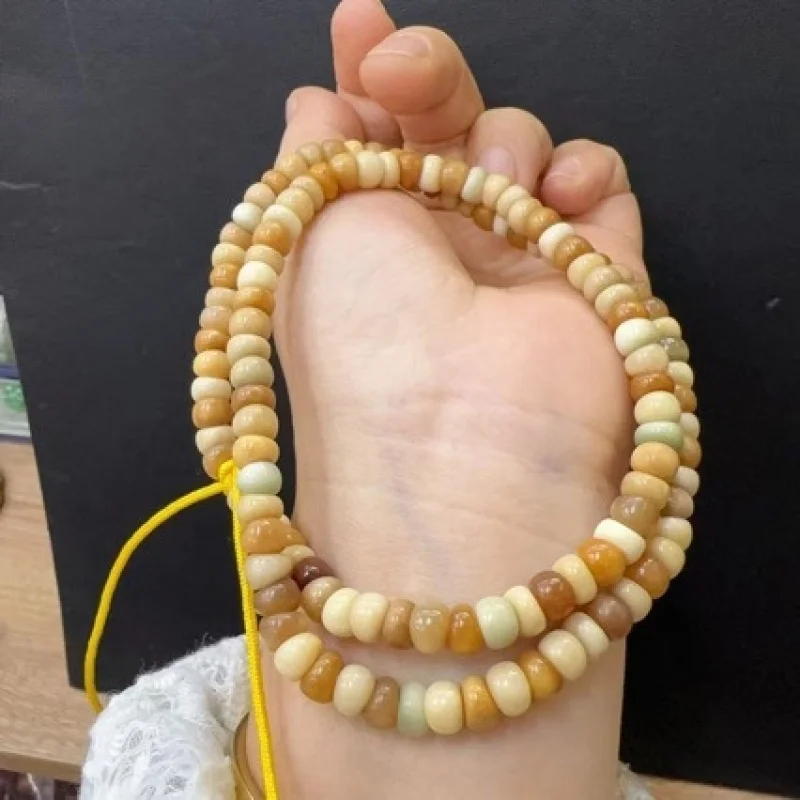 New - Ridge Bodhi 108-piece Buddhist Bracelet with Multiple Jade-like-Beads
New - Ridge Bodhi 108-piece Buddhist Bracelet with Multiple Jade-like-Beads