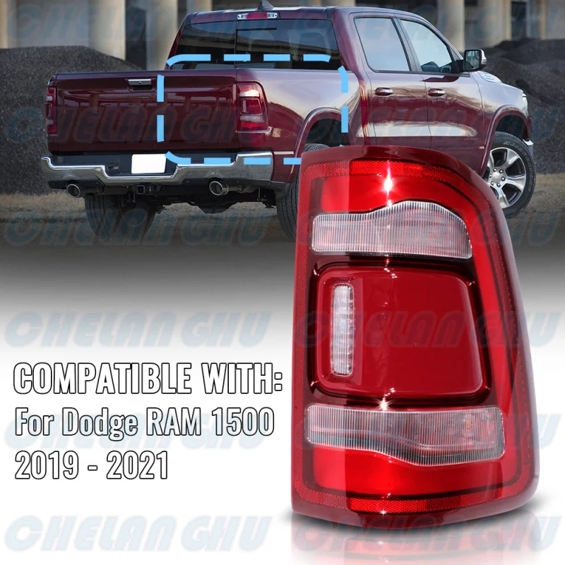 LED Tail Light For Dodge RAM 1500 2019 2020 2021 Right Side 11 Pins Rear Lamp Brake Light car accessories 68262530AH
LED Tail Light For Dodge RAM 1500 2019 2020 2021 Right Side 11 Pins Rear Lamp Brake Light car accessories 68262530AH