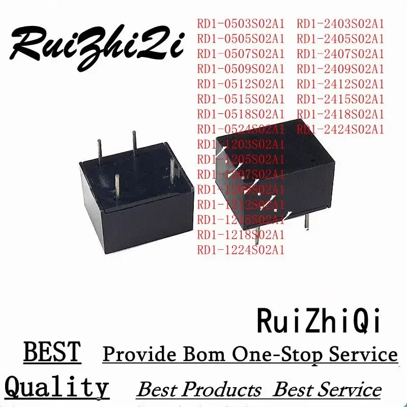 10PCS/LOT RD1-2403S02A1 RD1-2405S02A1 RD1-2407S02A1 RD1-2409S02A1 RD1-2412S02A1 RD1-2415S02A1 RD1-2418S02A1 RD1-2424S02A1 DC/DC
10PCS/LOT RD1-2403S02A1 RD1-2405S02A1 RD1-2407S02A1 RD1-2409S02A1 RD1-2412S02A1 RD1-2415S02A1 RD1-2418S02A1 RD1-2424S02A1 DC/DC