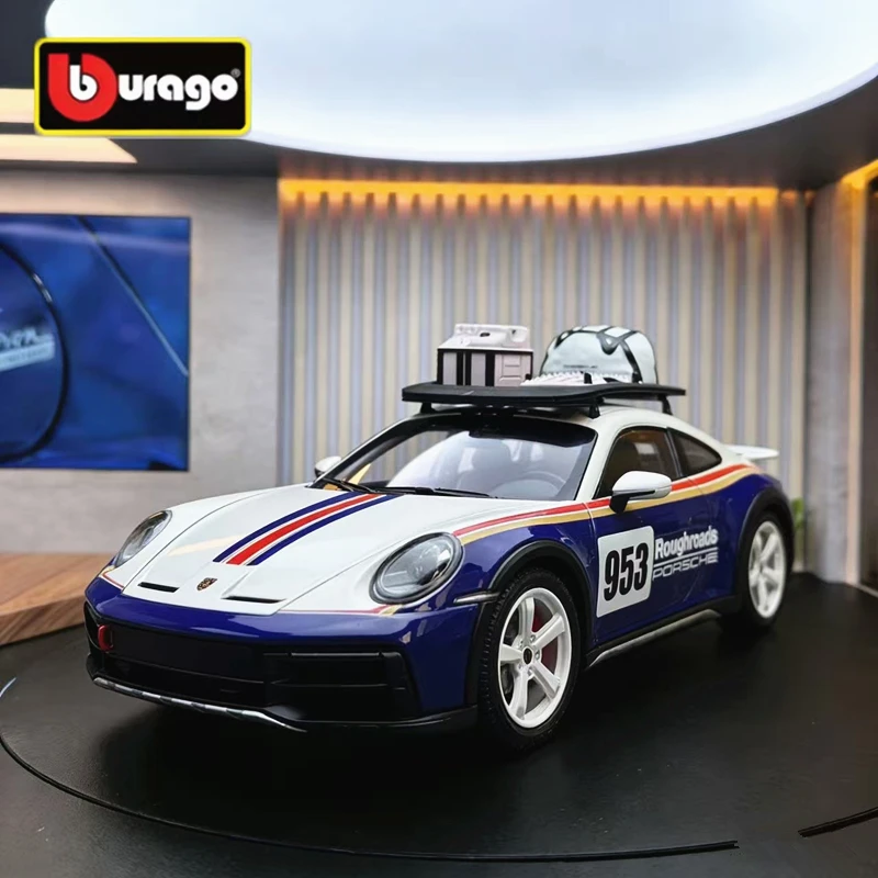 Bburago 1:24 Porsche 911 Rally Alloy Sports Car Model Diecast Metal Track Racing Vehicle High Simulation Kids Toy Birthday Gift
Bburago 1:24 Porsche 911 Rally Alloy Sports Car Model Diecast Metal Track Racing Vehicle High Simulation Kids Toy Birthday Gift