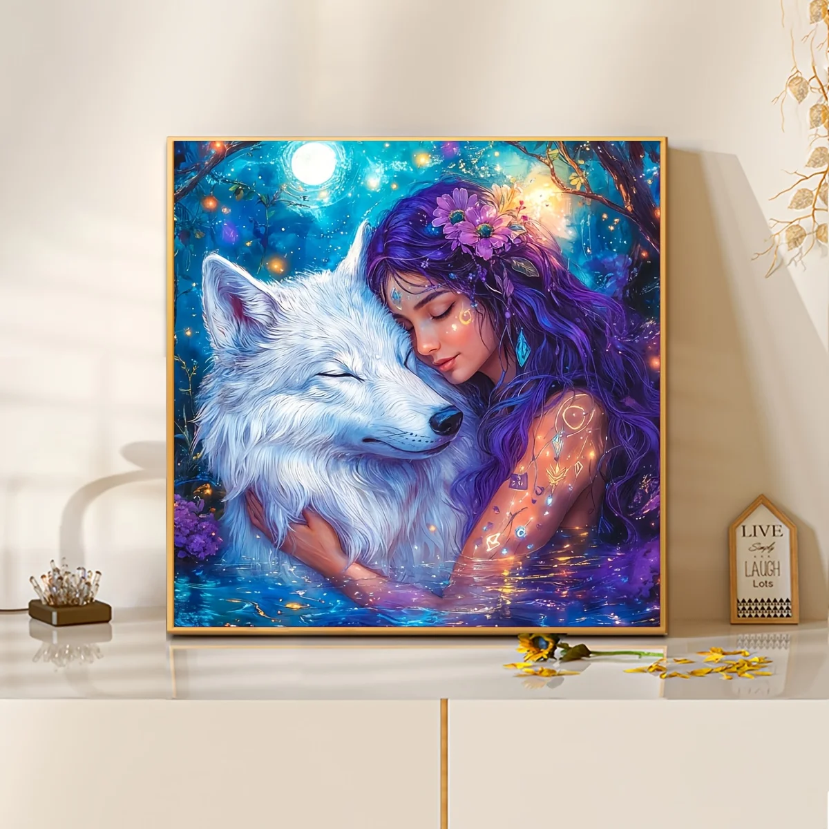 Ladies and Wolves Jigsaw Puzzle 500/1024 PCS Holiday Stress Relieving Fun Games Home Decor Holiday Gifts
Ladies and Wolves Jigsaw Puzzle 500/1024 PCS Holiday Stress Relieving Fun Games Home Decor Holiday Gifts