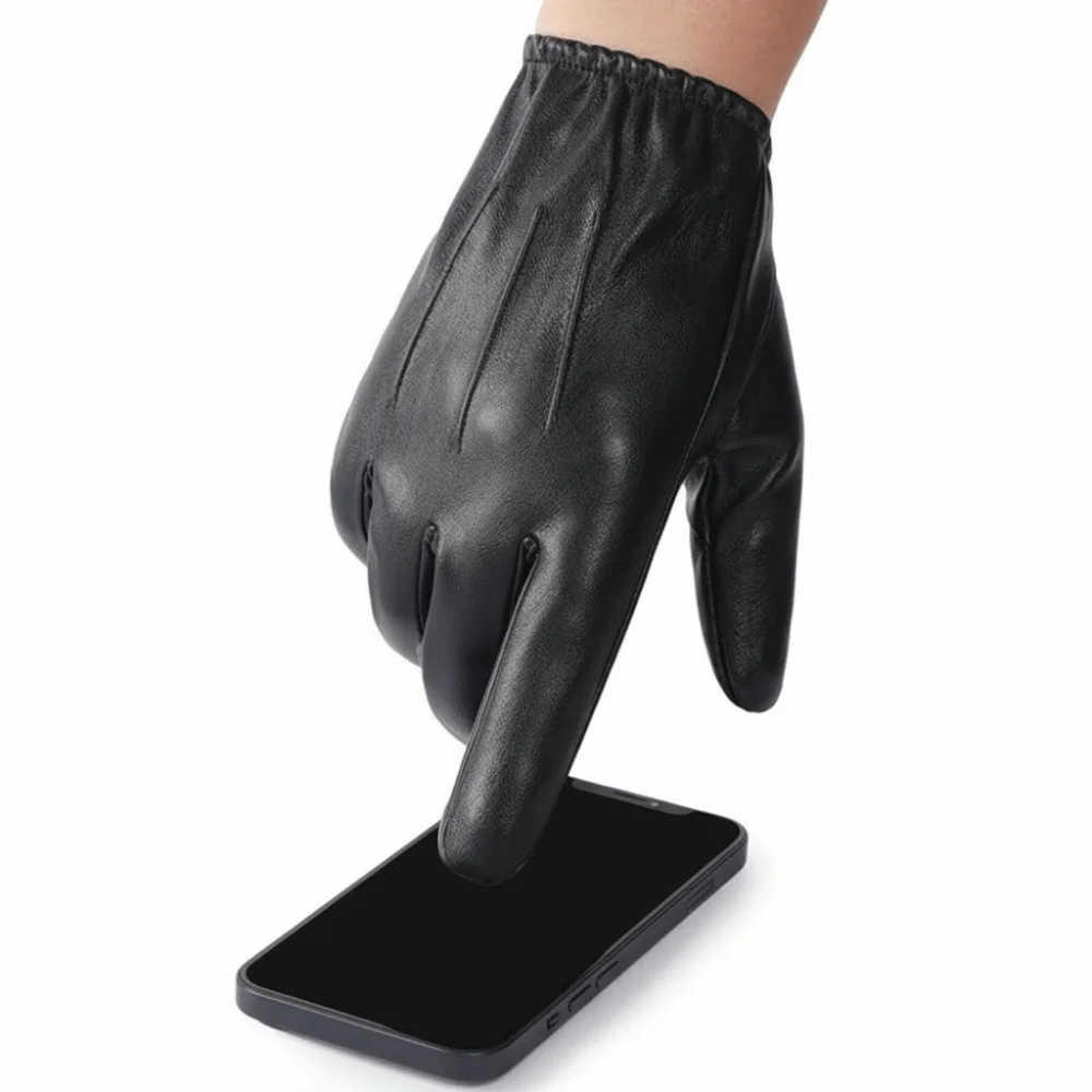 Simple Black Driving Gloves Punk Anti-Slip Full Finger Mittens Breathable Gothic PU Leather Gloves Motorcycle Riding
Simple Black Driving Gloves Punk Anti-Slip Full Finger Mittens Breathable Gothic PU Leather Gloves Motorcycle Riding