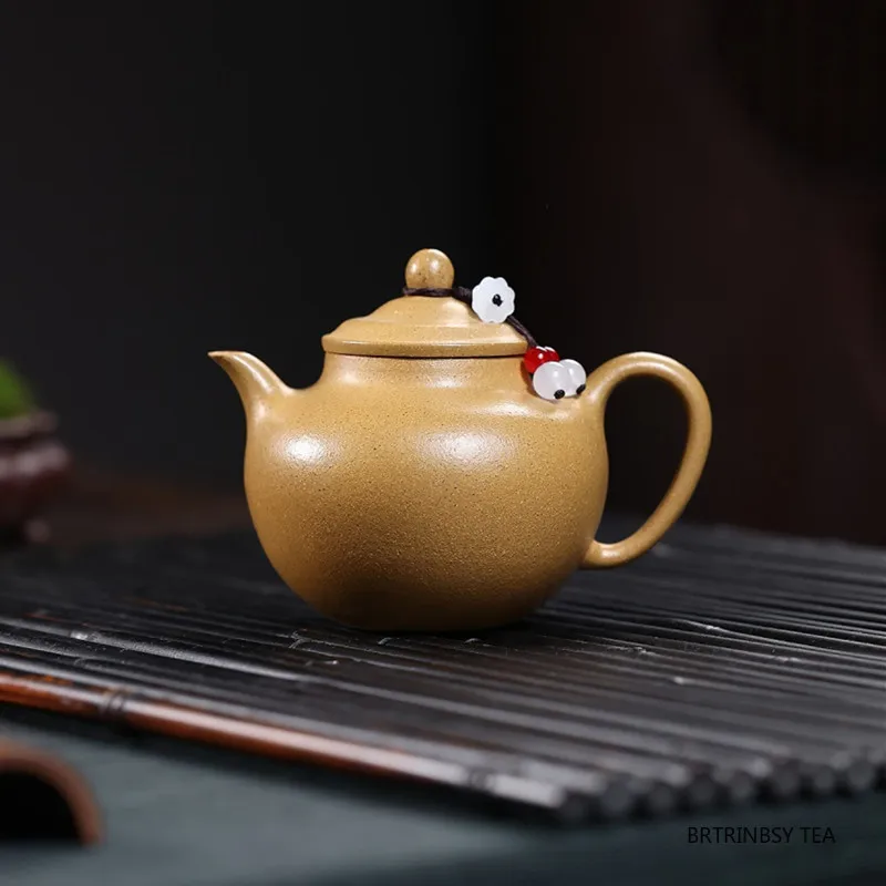 180ml Chinese Yixing Purple Clay Teapot Tradition Handmade Tea Pot Household Zisha Teaware Beauty Tea Infuser Kettle Tea Set
180ml Chinese Yixing Purple Clay Teapot Tradition Handmade Tea Pot Household Zisha Teaware Beauty Tea Infuser Kettle Tea Set