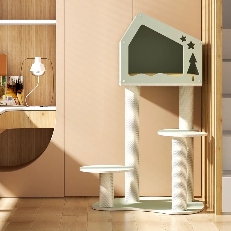 -Wholesale Customized Christmas Cat Tree House Scratcher Nature Wooden Tree Tower Cat Climbing Tree House Furniture Indoor
-Wholesale Customized Christmas Cat Tree House Scratcher Nature Wooden Tree Tower Cat Climbing Tree House Furniture Indoor