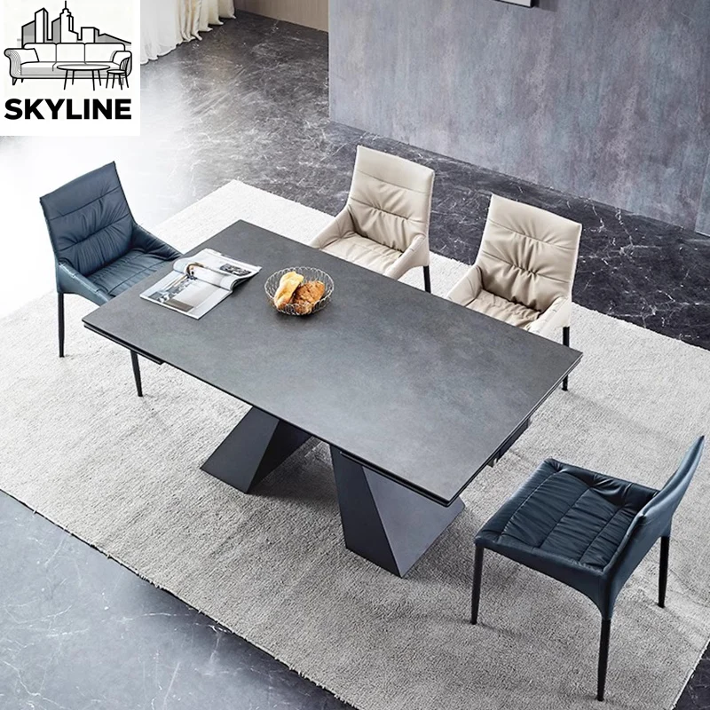 Extendable Extending Dining Table Coffee Dining Table Modern Luxury Service Mesa Living Room Furniture
Extendable Extending Dining Table Coffee Dining Table Modern Luxury Service Mesa Living Room Furniture