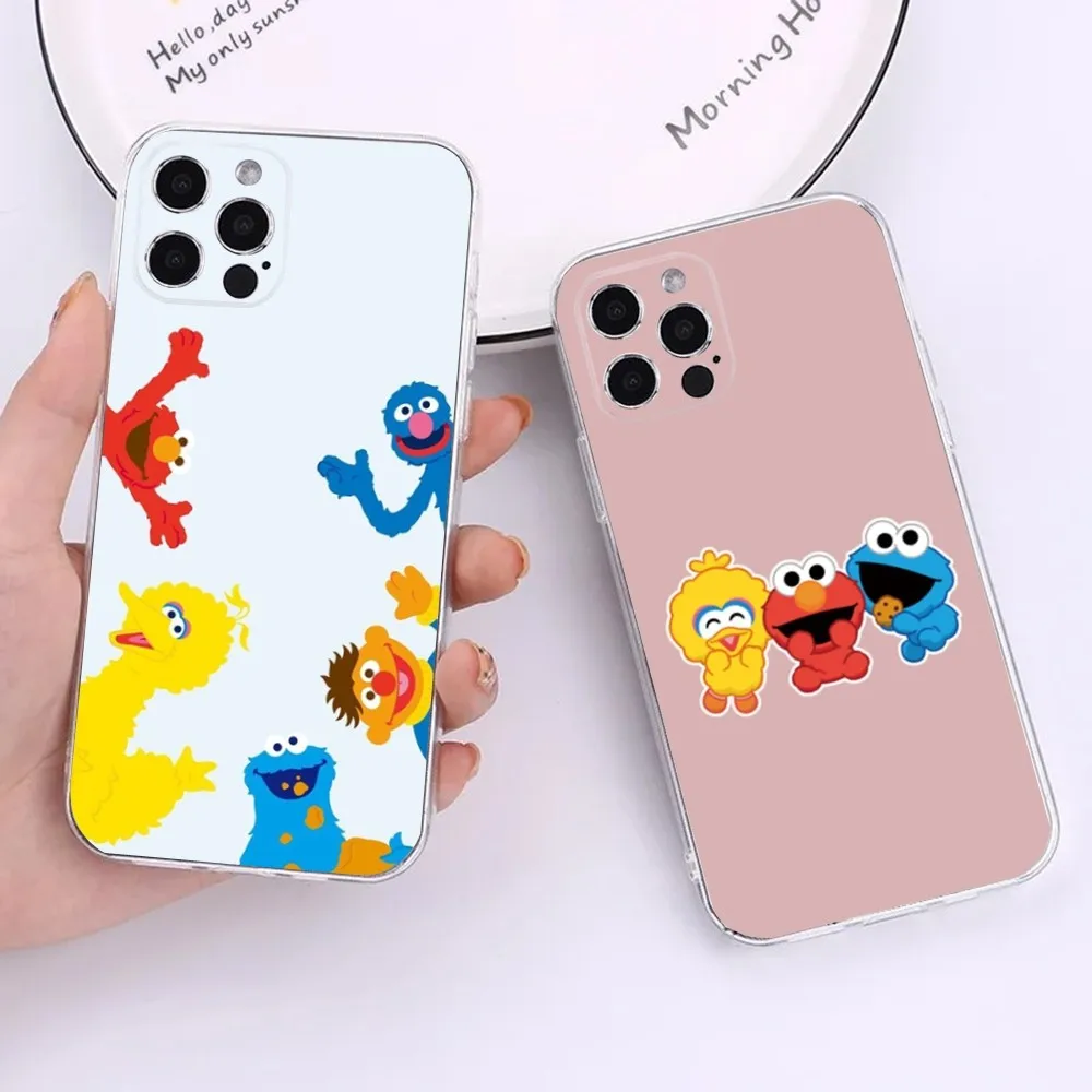 S-Sesame Cartoon S-Street Phone Case For iPhone 15,14,13,12,11 Plus,Pro,Max,XR,XS,X,7,8 Plus,SE,Mini Transparent Silicone Soft
S-Sesame Cartoon S-Street Phone Case For iPhone 15,14,13,12,11 Plus,Pro,Max,XR,XS,X,7,8 Plus,SE,Mini Transparent Silicone Soft