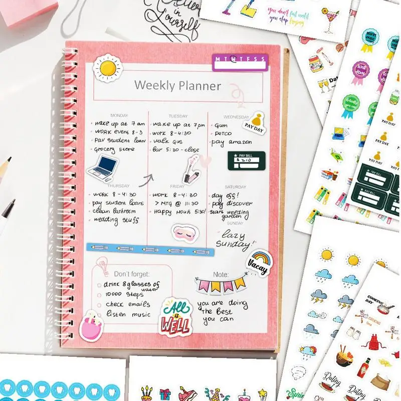 Planner Stickers Monthly Journaling Decal 28 Sheets Planner Stickers For Adults Men Women Aesthetic Calendar & Journal
Planner Stickers Monthly Journaling Decal 28 Sheets Planner Stickers For Adults Men Women Aesthetic Calendar & Journal