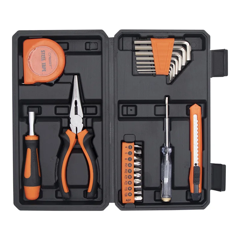 23Psc Home Repair Tool Set, Multifunctional Screwdriver Hardware Combination Toolbox,Multifunctional Home Repair Tool.
23Psc Home Repair Tool Set, Multifunctional Screwdriver Hardware Combination Toolbox,Multifunctional Home Repair Tool.