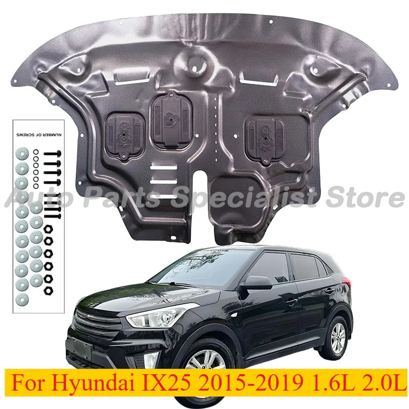 High Quality Alloy Under Engine Guard Splash Shield Mud Fender For Hyundai IX25 2015-2019 1.6L 2.0L
High Quality Alloy Under Engine Guard Splash Shield Mud Fender For Hyundai IX25 2015-2019 1.6L 2.0L