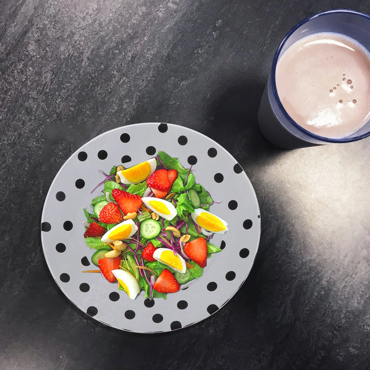 1Pcs Polka Dot Glass Plate High Quality Smooth Bright Surface Exquisite Craftsmanship Ideal for Food Serving Vegetable Dessert
1Pcs Polka Dot Glass Plate High Quality Smooth Bright Surface Exquisite Craftsmanship Ideal for Food Serving Vegetable Dessert