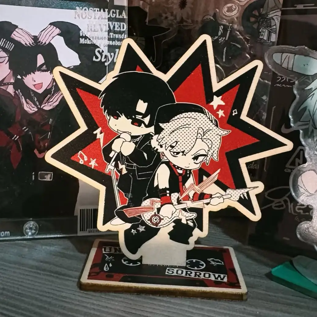 Anime ALIEN STAGE Till Ivan Cosplay Acrylic Stand Ornaments Action Figures Cartoon Model Christmas Gifts Girls
Anime ALIEN STAGE Till Ivan Cosplay Acrylic Stand Ornaments Action Figures Cartoon Model Christmas Gifts Girls