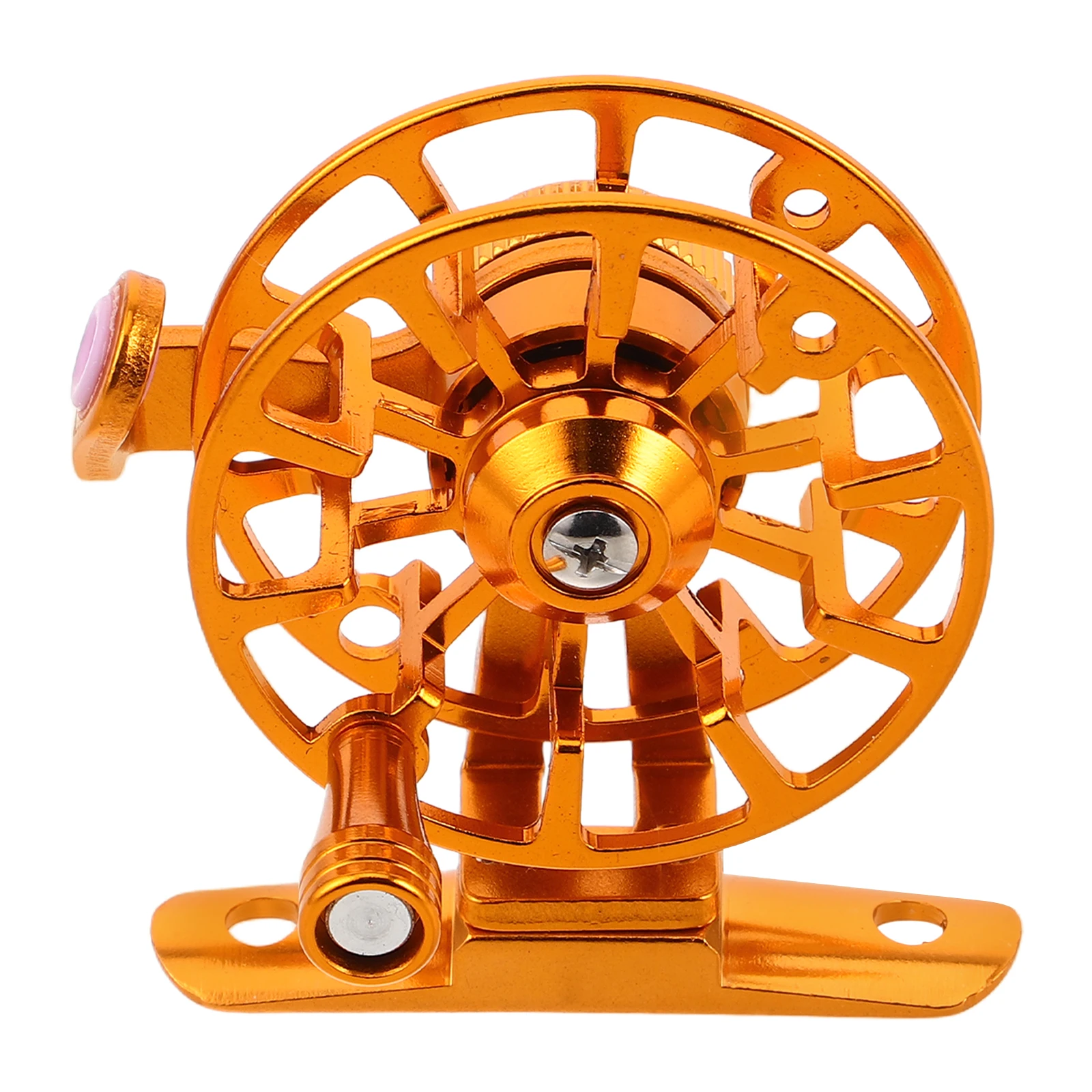 1PC Fishing Wheel Durable Metal Middlethrough Design Live Fish Buckle Steel Wire Rope Freshwater Saltwater Ice
1PC Fishing Wheel Durable Metal Middlethrough Design Live Fish Buckle Steel Wire Rope Freshwater Saltwater Ice
