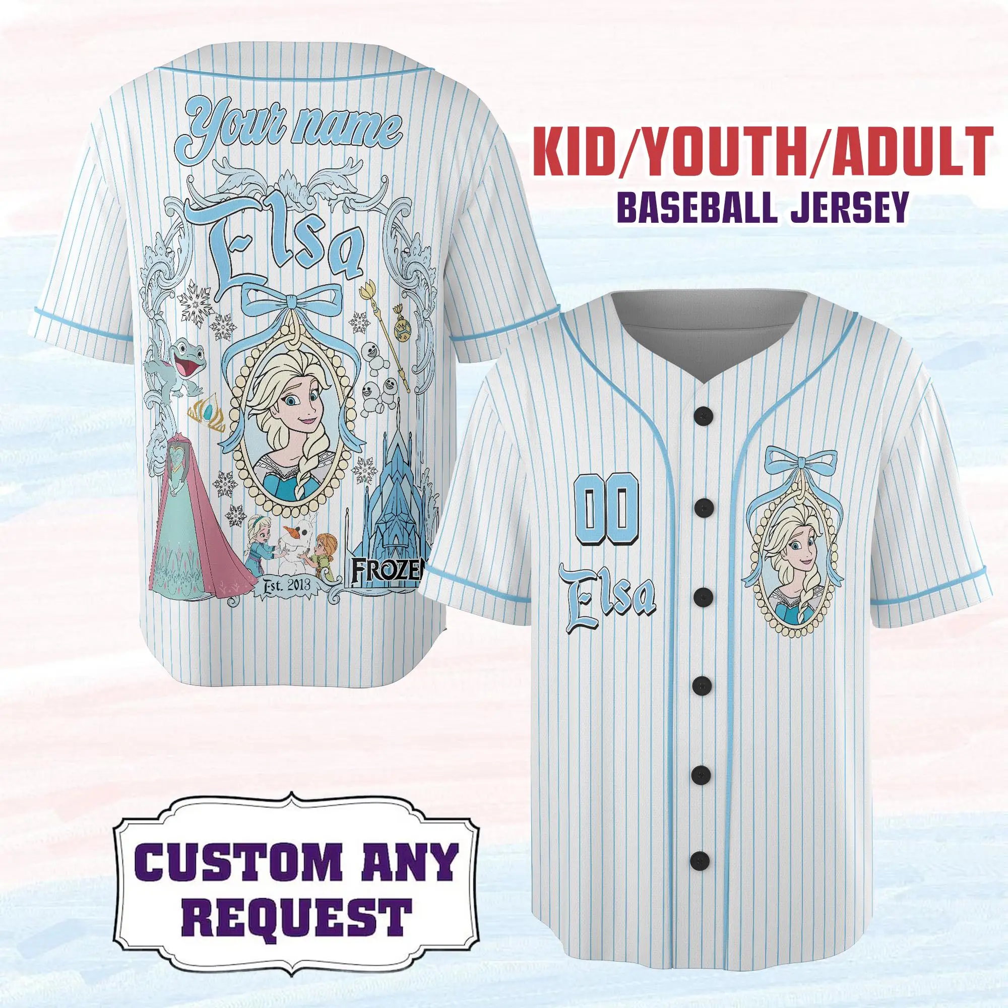 2025 Custom Disney Princess Series Jerseys Disney Game Day Children's Adult Baseball Jerseys Disney Princess Matching Gifts
2025 Custom Disney Princess Series Jerseys Disney Game Day Children's Adult Baseball Jerseys Disney Princess Matching Gifts