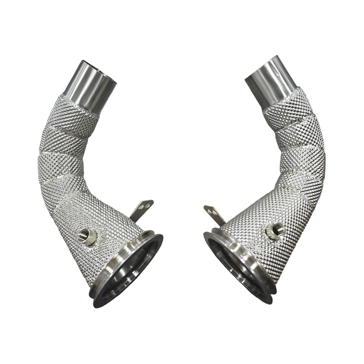 SS304 Heatshield Downpipe For Porsche 911 992 Racing Downpipe
SS304 Heatshield Downpipe For Porsche 911 992 Racing Downpipe