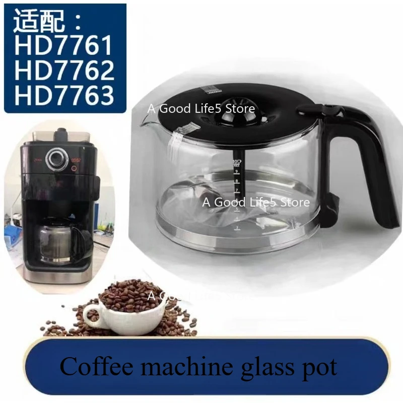 apply to Philips coffee machine accessories HD7751/7761/7431/7432/7447 glass coffee pot
apply to Philips coffee machine accessories HD7751/7761/7431/7432/7447 glass coffee pot
