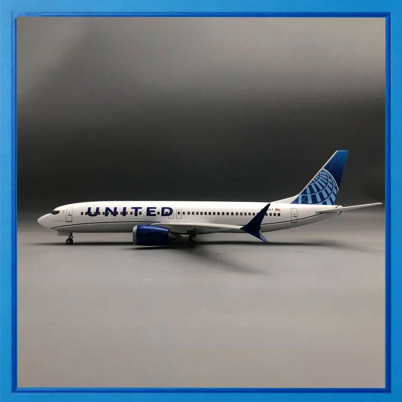 United Airli nes Airplane Model Boe ing 737 47Cm Simulation Static Aircraft With Led Lights With Wheels For Collection Display
United Airli nes Airplane Model Boe ing 737 47Cm Simulation Static Aircraft With Led Lights With Wheels For Collection Display