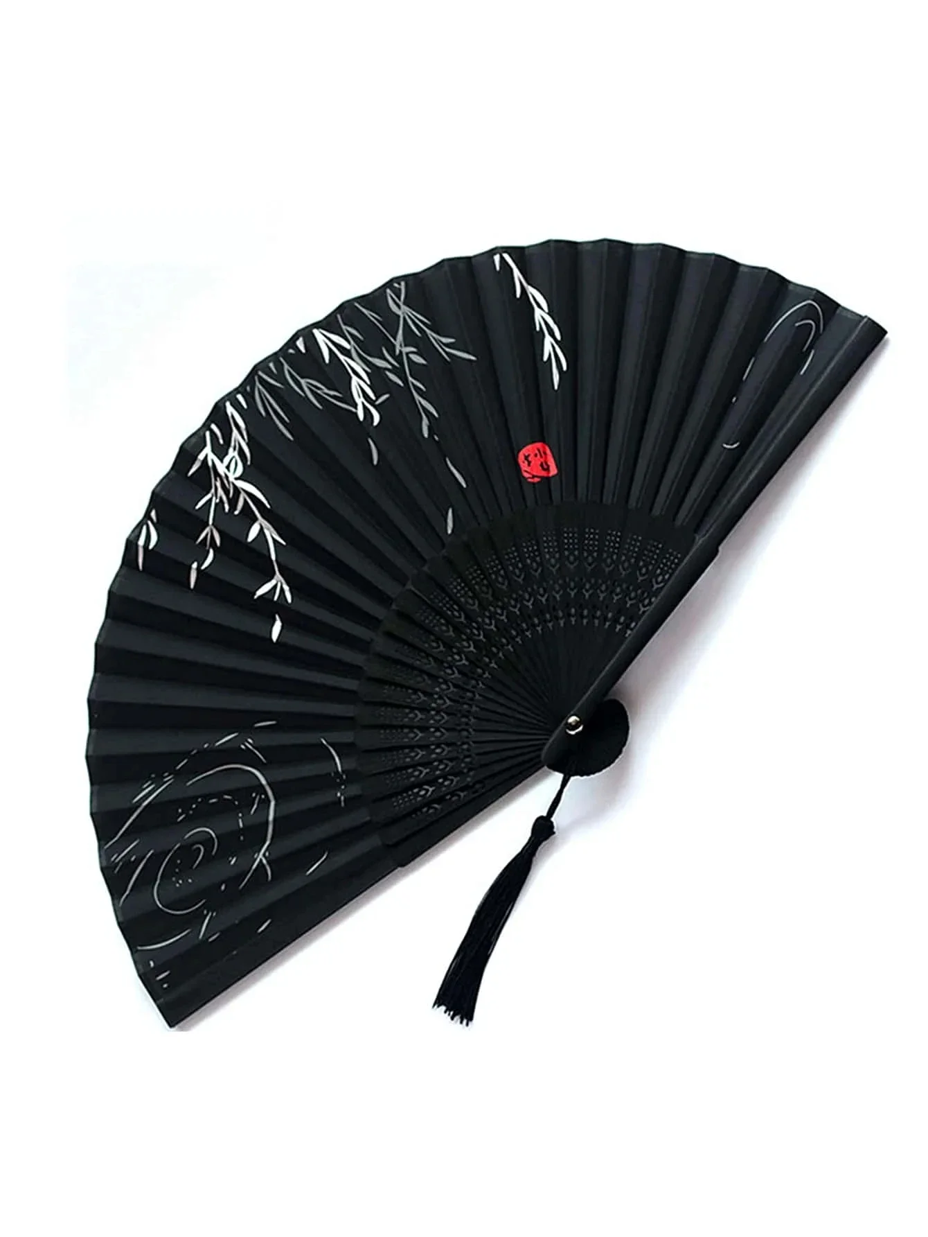 1pcs Chinese Style Black Vintage Hand Folding Fan Chinese Dance Party Folding Summer Female Dance Home Decoration Party Gift
1pcs Chinese Style Black Vintage Hand Folding Fan Chinese Dance Party Folding Summer Female Dance Home Decoration Party Gift