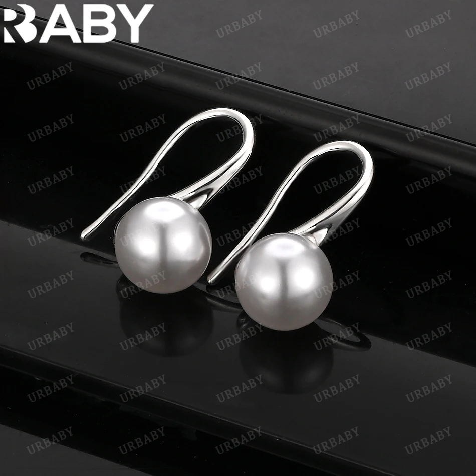 URBABY 925 Sterling Silver Earrings Pearl Drop Earrings For Women Jewelry Fashion Party and Daily Wear
URBABY 925 Sterling Silver Earrings Pearl Drop Earrings For Women Jewelry Fashion Party and Daily Wear
