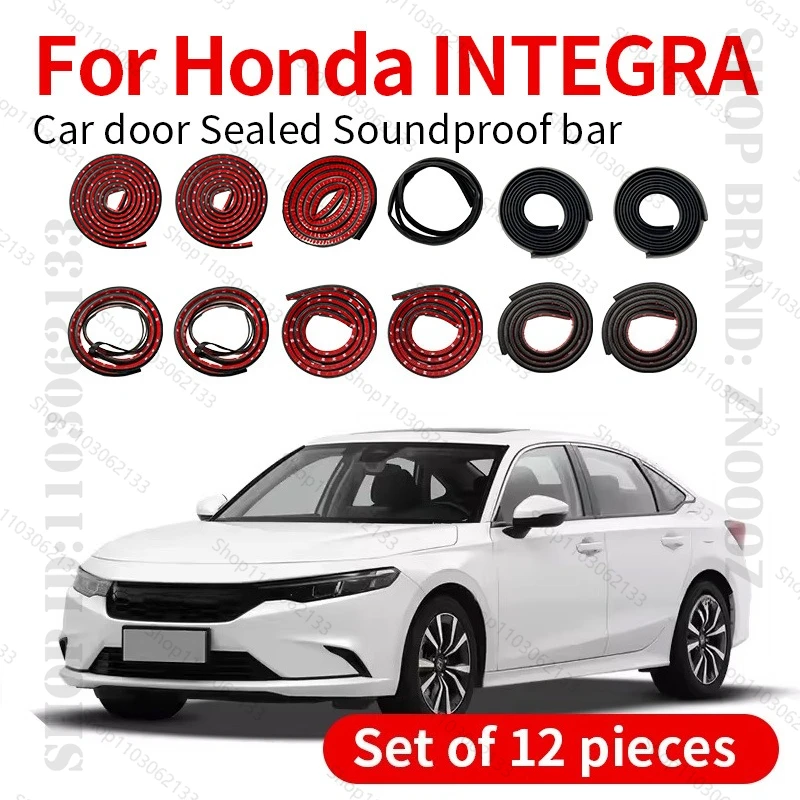 For Honda INTEGRA Car Door Seal Strip Rubber Double Layer Sealing Protector Soundproof Strip Dustproof Seal Strip 12PCS Set
For Honda INTEGRA Car Door Seal Strip Rubber Double Layer Sealing Protector Soundproof Strip Dustproof Seal Strip 12PCS Set