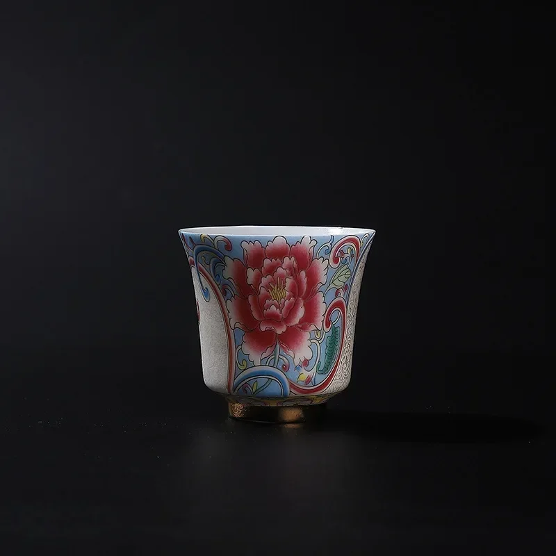New 2025 Ceramic Mulan - themed Enamel Colorful Palace - style Tea Cup with Silk - cutting Silver Craft: Single Cup in Gift Box
New 2025 Ceramic Mulan - themed Enamel Colorful Palace - style Tea Cup with Silk - cutting Silver Craft: Single Cup in Gift Box