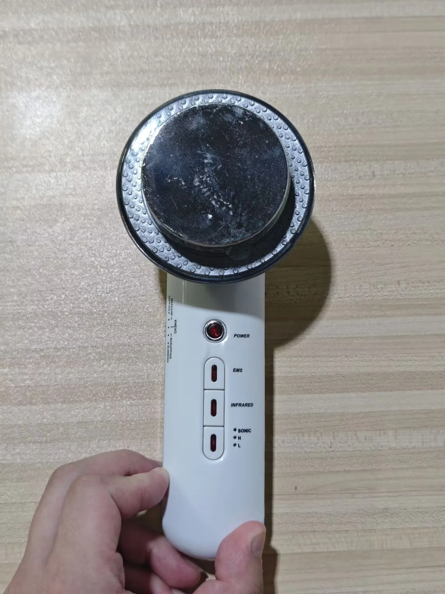 3 in 1 Ultrasonic Infrared EMS Face Body Slimming Skin Firming Beautifying Machine Massager
3 in 1 Ultrasonic Infrared EMS Face Body Slimming Skin Firming Beautifying Machine Massager