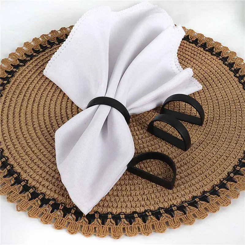 AB15-Napkin Rings Of 72,Napkin Rings Decor For Valentine,Mother's Day,Thanksgiving,Christmas,Anniversary Dinners Black
AB15-Napkin Rings Of 72,Napkin Rings Decor For Valentine,Mother's Day,Thanksgiving,Christmas,Anniversary Dinners Black