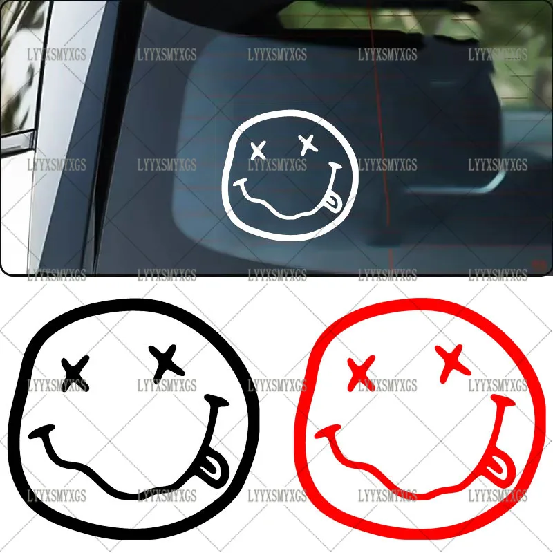 Self-Adhesive Custom Nirvana Face band Logo Car Stickers Waterproof Sunscreen Vinyl Decal PVC wholesale Car Accessories
Self-Adhesive Custom Nirvana Face band Logo Car Stickers Waterproof Sunscreen Vinyl Decal PVC wholesale Car Accessories