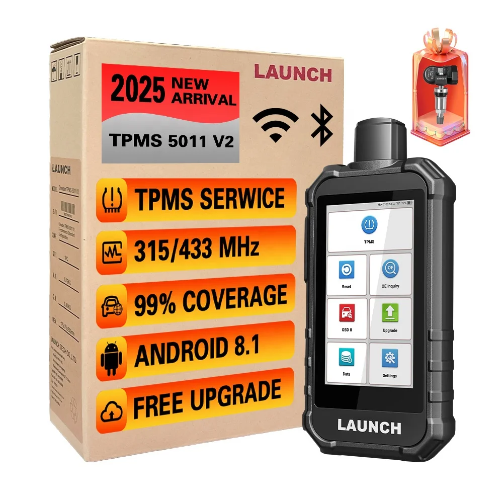 Diagnostic Tool Creader TPMS 5011 V2 Tire Pressure Tester Oe Tpms Sensor 12 Reset Function Tpms Programming Tool
Diagnostic Tool Creader TPMS 5011 V2 Tire Pressure Tester Oe Tpms Sensor 12 Reset Function Tpms Programming Tool