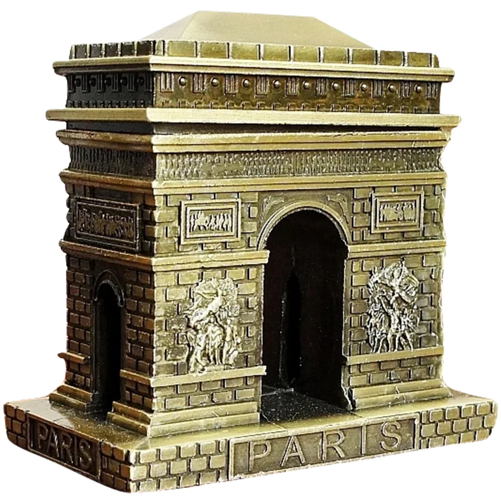 Triumphal Arch Model Decorative Vintage Home Metal Building Ornament Retro Craft Household Decoration
Triumphal Arch Model Decorative Vintage Home Metal Building Ornament Retro Craft Household Decoration