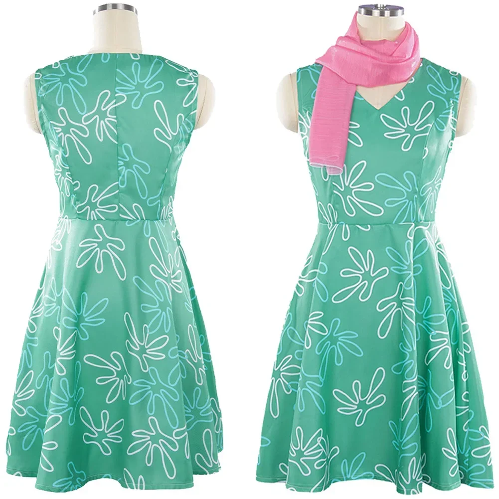 Disgust Cosplay Kids Girls Fantasy Scarf Dress Cartoon In Side 2 Costume Disguise Child Cosplay Roleplay Fantasia Outfits
Disgust Cosplay Kids Girls Fantasy Scarf Dress Cartoon In Side 2 Costume Disguise Child Cosplay Roleplay Fantasia Outfits