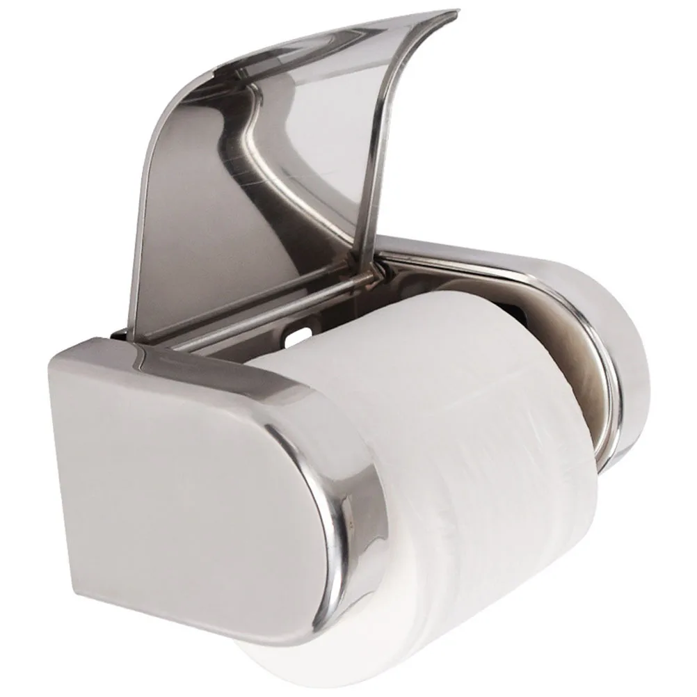Stainless Steel Tissue Holder Square Roll Paper Rack Hidden Mount Anti-Splash Water Bathroom Storage Stand For Home Hotel Decor
Stainless Steel Tissue Holder Square Roll Paper Rack Hidden Mount Anti-Splash Water Bathroom Storage Stand For Home Hotel Decor