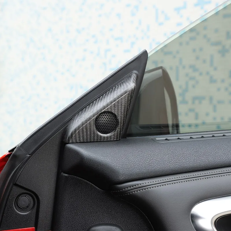 Real Carbon Fiber For Nissan GTR R35 2008-2016 Car Door Tweeter Cover Door Speaker panel Frame Cover Trim Car Accessories
Real Carbon Fiber For Nissan GTR R35 2008-2016 Car Door Tweeter Cover Door Speaker panel Frame Cover Trim Car Accessories