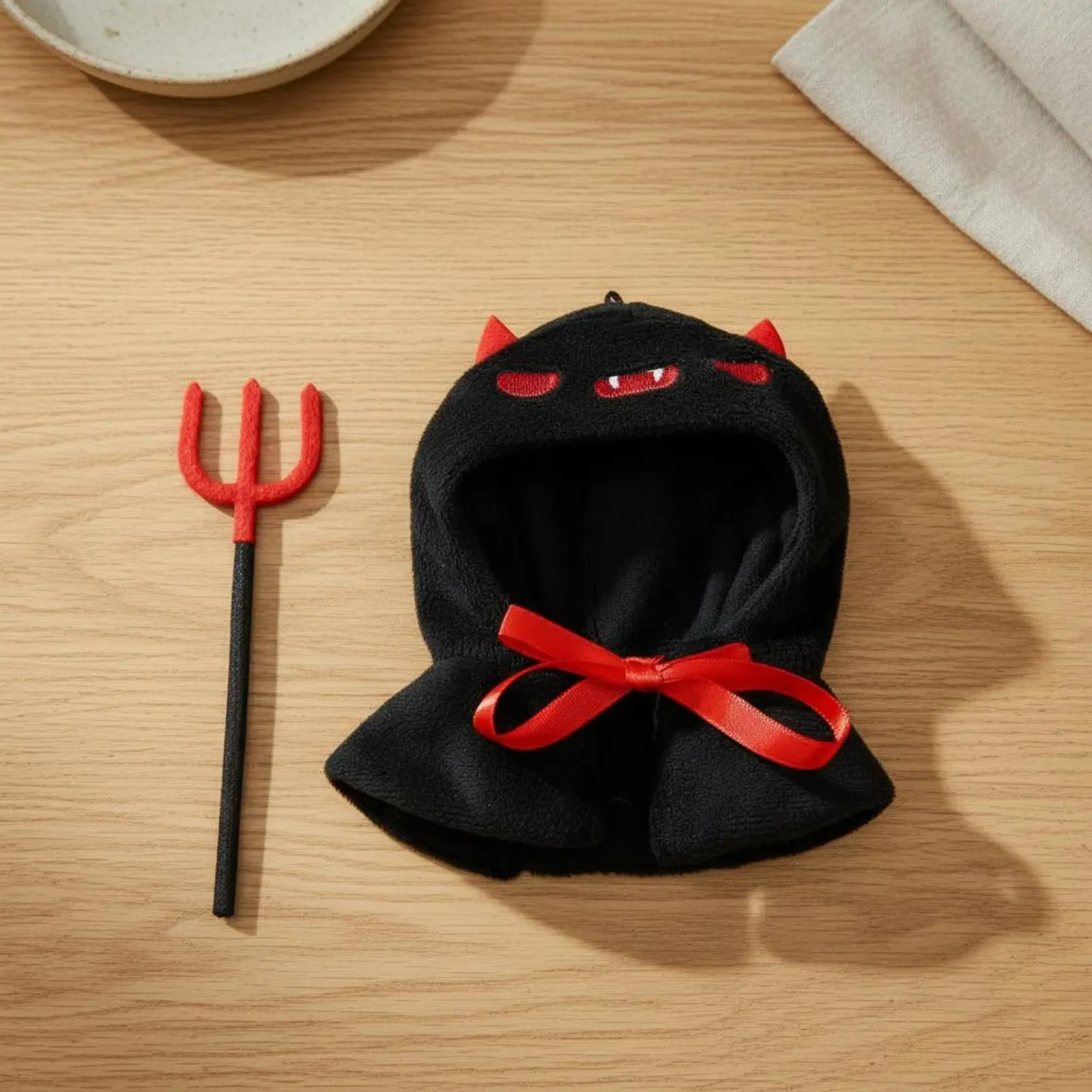 Stuffed Toy Halloween Outfit Soft Material 10cm Doll Clothes Set Doll Devil Costume Easy to Wear Stuffed Toy Dress up Outfit
Stuffed Toy Halloween Outfit Soft Material 10cm Doll Clothes Set Doll Devil Costume Easy to Wear Stuffed Toy Dress up Outfit
