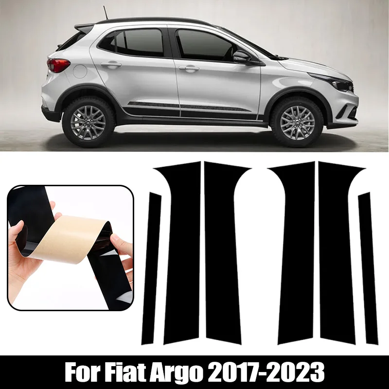 6Pcs Car Door Window Trim Cover Sticker Pillar Posts Decal Accessories For Fiat Argo 2017 2018 2019 2020 2021-2023
6Pcs Car Door Window Trim Cover Sticker Pillar Posts Decal Accessories For Fiat Argo 2017 2018 2019 2020 2021-2023