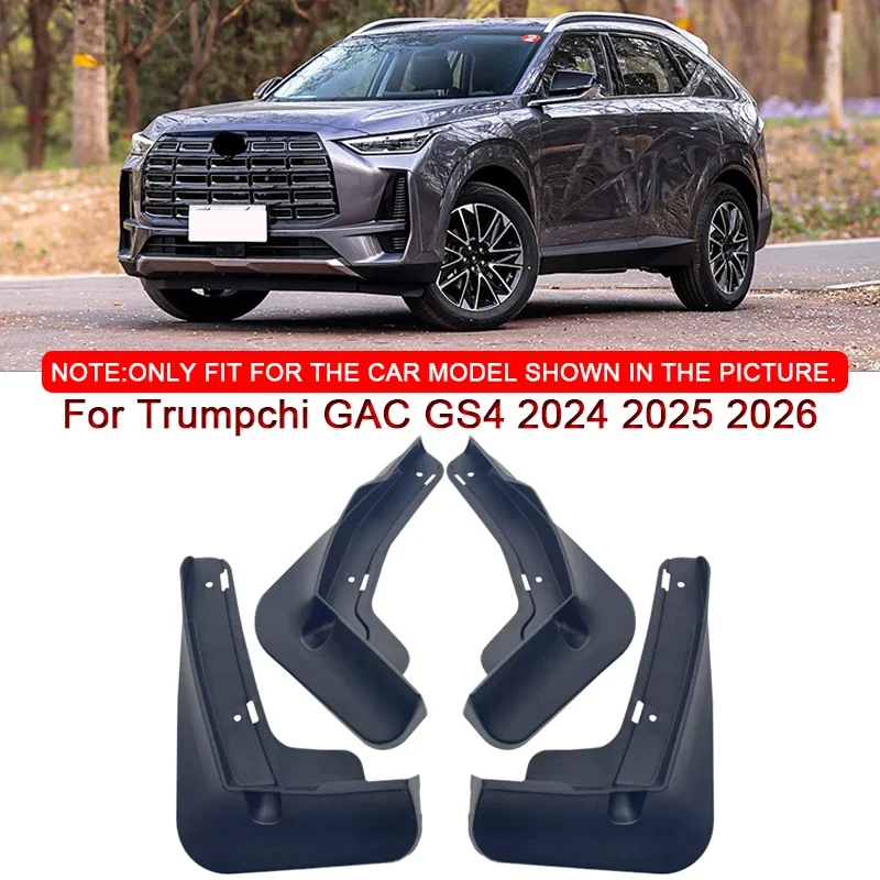 For Trumpchi GAC GS4 2024 2025 2026 Car Styling ABS Car Mud Flaps Splash Guard Mudguards MudFlaps Front Rear Fender Accessories
For Trumpchi GAC GS4 2024 2025 2026 Car Styling ABS Car Mud Flaps Splash Guard Mudguards MudFlaps Front Rear Fender Accessories