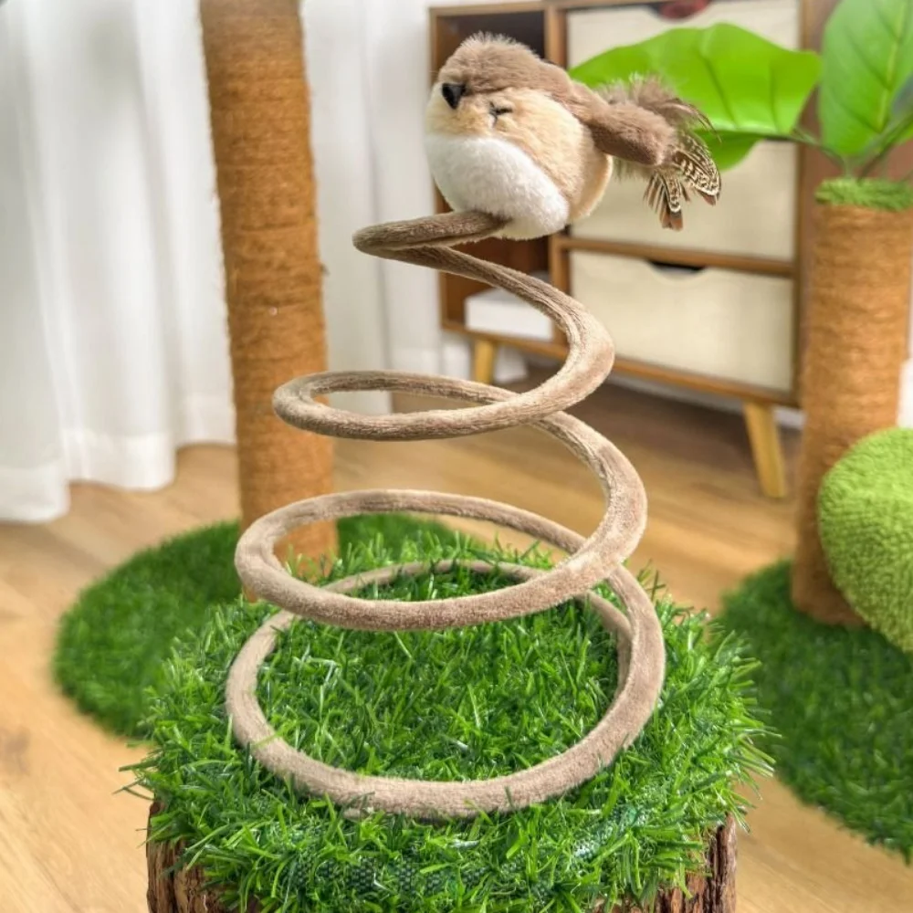 Creative Cat Scratching Tray Bite Resistant Plush Sparrow Interactive Cat Toy Durable Self-Hilarious Teasing Cat Sounds Toy
Creative Cat Scratching Tray Bite Resistant Plush Sparrow Interactive Cat Toy Durable Self-Hilarious Teasing Cat Sounds Toy