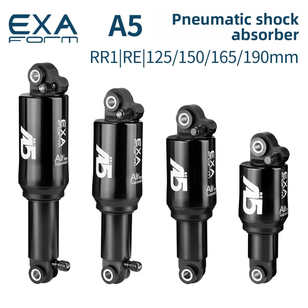Exaform A5 Mountain bike air shock absorbers125 150 165 190mm Single-chamber and dual-chamber dampers
Exaform A5 Mountain bike air shock absorbers125 150 165 190mm Single-chamber and dual-chamber dampers