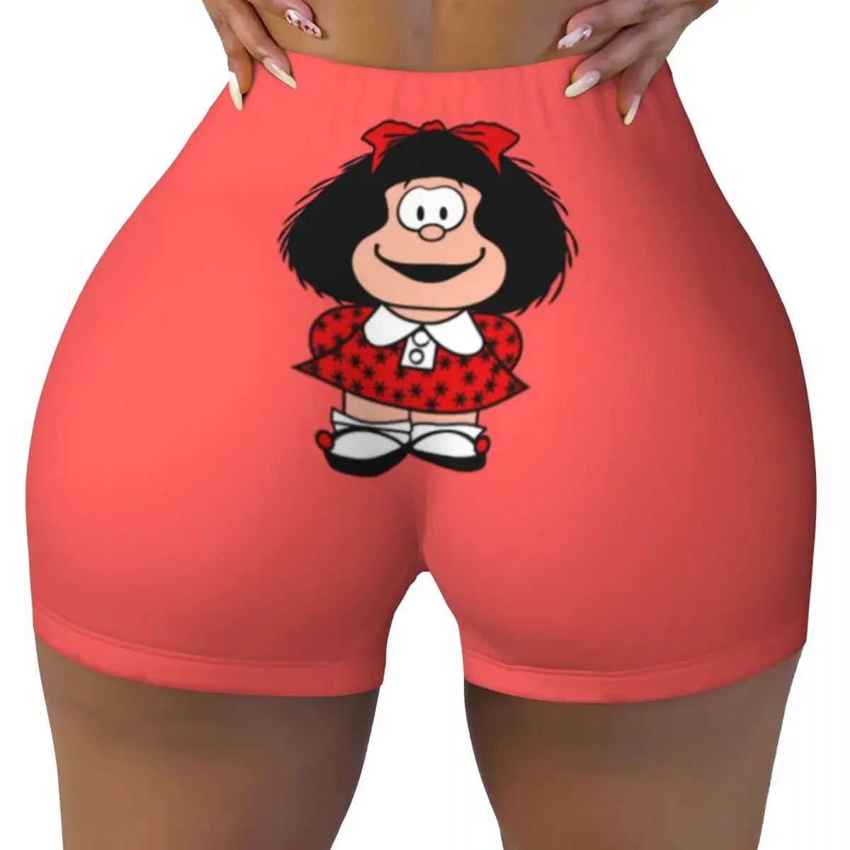 Женские шорты Kawaii Mafalda для йоги на заказ, Quino, Аргентина, спортивные шорты для бега с героями мультфильмов, байкерские шорты для бега
Женские шорты Kawaii Mafalda для йоги на заказ, Quino, Аргентина, спортивные шорты для бега с героями мультфильмов, байкерские шорты для бега