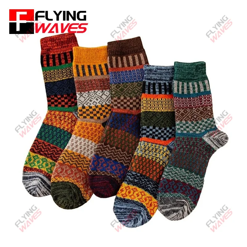 5 Pairs Mid-tube Ethnic Style Casual Socks Men Mid-tube Autumn Winter Thickened Warm Cotton Woolen Socks Soft Comfortable
5 Pairs Mid-tube Ethnic Style Casual Socks Men Mid-tube Autumn Winter Thickened Warm Cotton Woolen Socks Soft Comfortable