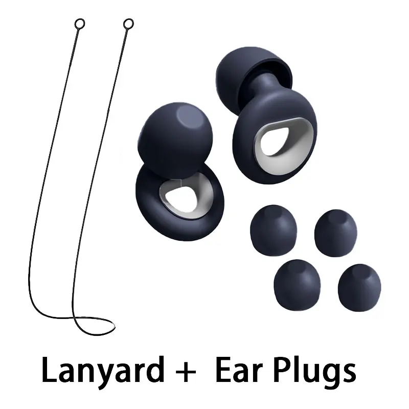 Silicone Soft Earplugs Waterproof Sound Insulation with Washable Lanyard for Swimming And Showering Diving Ear Blocks
Silicone Soft Earplugs Waterproof Sound Insulation with Washable Lanyard for Swimming And Showering Diving Ear Blocks