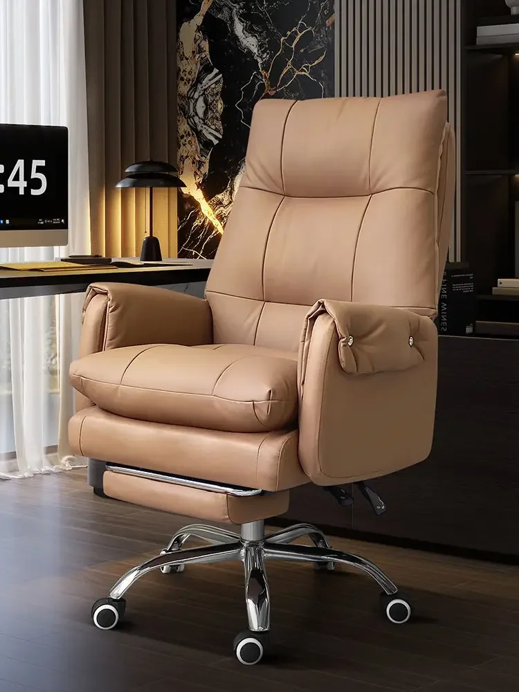 Leather, Light Luxury, Boss Chair, Home, Computer, Comfort, Office, Reclining, Sedentary, Study, Back Chair
Leather, Light Luxury, Boss Chair, Home, Computer, Comfort, Office, Reclining, Sedentary, Study, Back Chair