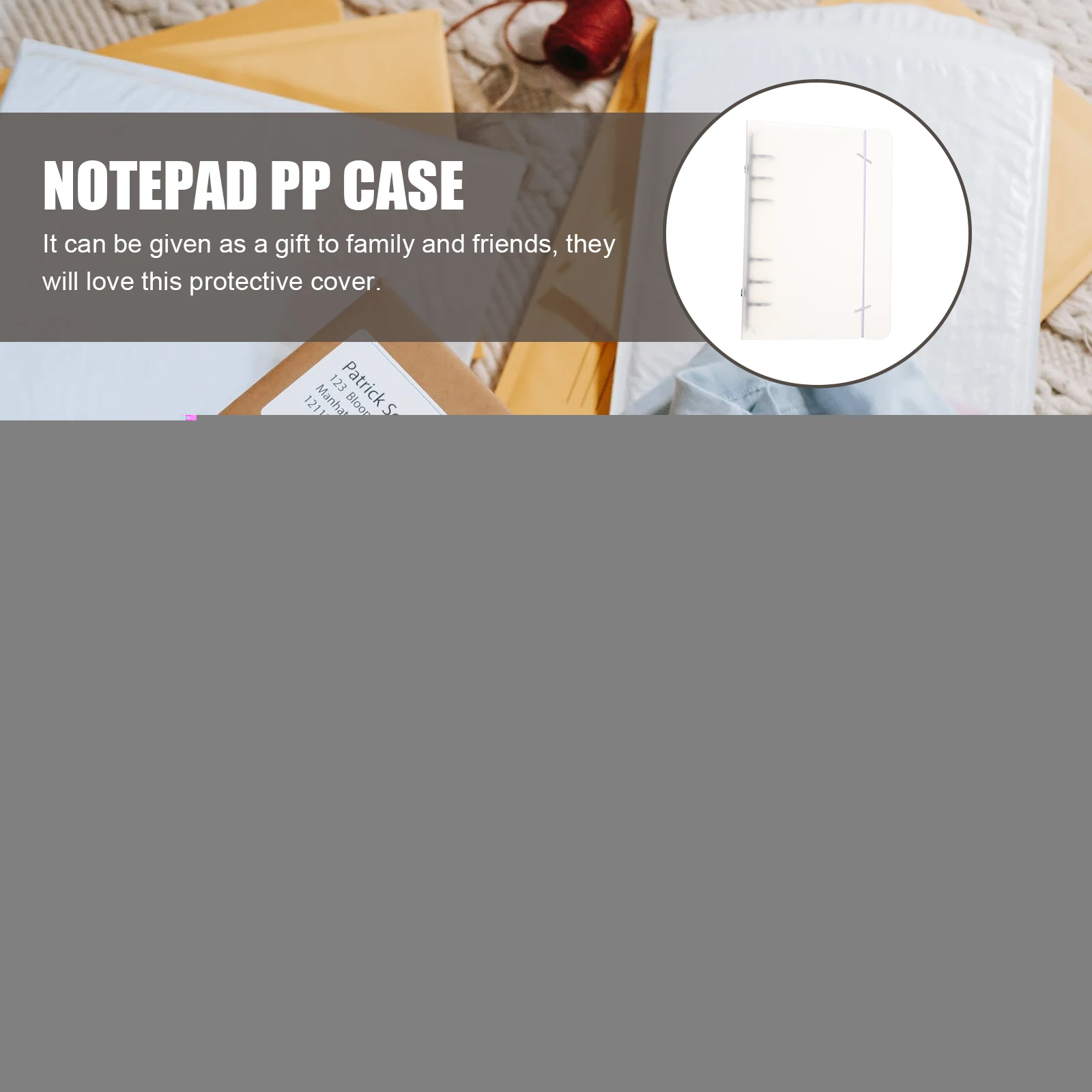 Cases Loose-leaf Notebook Protective Portable Diary Filling 6 Holes Binder Scrapbook
Cases Loose-leaf Notebook Protective Portable Diary Filling 6 Holes Binder Scrapbook
