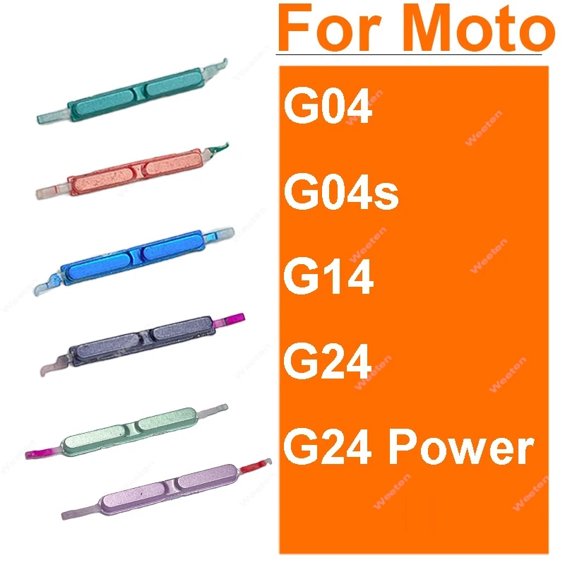 Кнопка громкости для Motorola MOTO G04 G04s G14 G24 Power G24, боковая клавиша управления громкостью, запасные части для ремонта
Кнопка громкости для Motorola MOTO G04 G04s G14 G24 Power G24, боковая клавиша управления громкостью, запасные части для ремонта